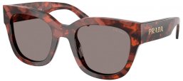 Gafas de Sol - Prada - SPR C04S - 23F80Q  AMARANTH TORTOISE // DARK GREY