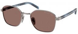 Gafas de Sol - Prada - SPR C50S - 5AV05C  GUNMETAL // BROWN POLARIZED