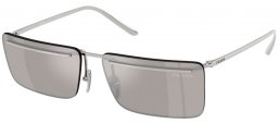 Gafas de Sol - Prada - SPR C53S - 1BC60N  SILVER // LIGHT GREY SILVER MIRROR