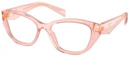 Frames - Prada - VPR 21ZV - 19Q1O1 TRANSPARENT PEACH