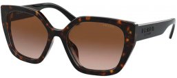 Sunglasses - Prada - SPR 24XS - 2AU6S1 HAVANA // BROWN GRADIENT