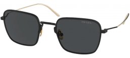 Lunettes de soleil - Prada - SPR 54WS - 04Q5S0 MATTE BLACK // DARK GREY