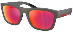 Gafas de Sol - Prada Linea Rossa - SPS 01ZS - 16X02U  GREY SILVER // BROWN MIRROR ORANGE