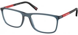Lunettes de vue - Prada Linea Rossa - VPS 03QV - CZH1O1  TRANSPARENT BLUE