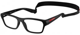 Lunettes de vue - Prada Linea Rossa - VPS 03RV - 1BO1O1  MATTE BLACK