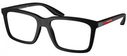 Monturas - Prada Linea Rossa - VPS 03SV - DG01O1  RUBBER BLACK