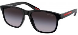 Sunglasses - Prada Linea Rossa - SPS 06YS - 1AB09U  BLACK // GREY GRADIENT