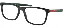Monturas - Prada Linea Rossa - VPS 07OV - 1BO1O1  MATTE BLACK
