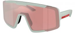 Gafas de Sol - Prada Linea Rossa - SPS B07S - 25H80U  MATTE GREY // PURPLE MIRROR SILVER