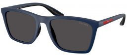 Gafas de Sol - Prada Linea Rossa - SPS B08S - TFY06F  MATTE BLUE // DARK GREY