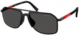 Gafas de Sol - Prada Linea Rossa - SPS B51S - 1BO06F  MATTE BLACK // DARK GREY