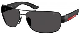 Gafas de Sol - Prada Linea Rossa - SPS B52S - 1AB06F  BLACK // DARK GREY