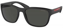 Gafas de Sol - Prada Linea Rossa - SPS 01US - DG05S0 BLACK RUBBER // GREY