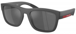 Gafas de Sol - Prada Linea Rossa - SPS 01ZS - 15P60A  MATTE GREY METALIZED // GREY MIRROR SILVER