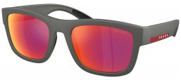 Gafas de Sol - Prada Linea Rossa - SPS 01ZS - 16X02U  GREY SILVER // BROWN MIRROR ORANGE