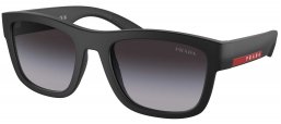 Gafas de Sol - Prada Linea Rossa - SPS 01ZS - 1BO09U  MATTE BLACK // GREY GRADIENT