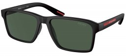 Gafas de Sol - Prada Linea Rossa - SPS 05YS - DG006U  BLACK RUBBER // TUNING DARK GREEN
