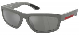 Gafas de Sol - Prada Linea Rossa - SPS 05ZS - 16X7W1  GREY METAL // GREY MIRROR SILVER