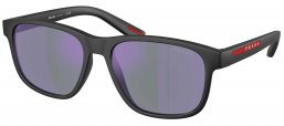 Gafas de Sol - Prada Linea Rossa - SPS 06YS - 1BO10J  MATTE BLACK // DARK BLUE MIRROR VIOLET