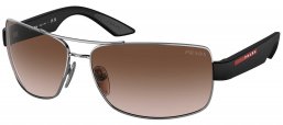 Gafas de Sol - Prada Linea Rossa - SPS 50ZS - 5AV02P  GUNMETAL // BROWN GRADIENT