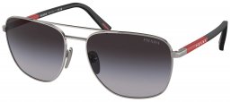 Gafas de Sol - Prada Linea Rossa - SPS 54ZS - 5AV09U  GUNMETAL // GREY GRADIENT