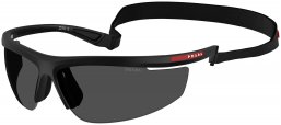 Gafas de Sol - Prada Linea Rossa - SPS A02S - 1BO5S0  BLACK OPAQUE // SLATE