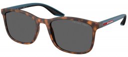 Gafas de Sol - Prada Linea Rossa - SPS A08S - U61144  MATTE RUBBER HAVANA // GREY POLARIZED