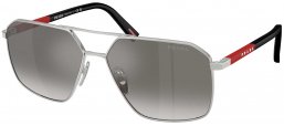 Gafas de Sol - Prada Linea Rossa - SPS A50S - 1BC02M  SILVER // GREY GRADIENT MIRROR SILVER