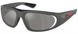 Gafas de Sol - Prada Linea Rossa - SPS B03S - 16X7W1  METALLIC GREY // GREY MIRROR SILVER