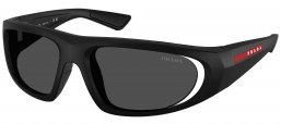 Gafas de Sol - Prada Linea Rossa - SPS B03S - 1BO06F  MATTE BLACK // DARK GREY