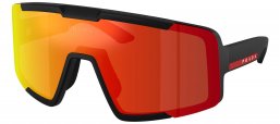 Gafas de Sol - Prada Linea Rossa - SPS B07S - 1BO70U  MATTE BLACK // BROWN MIRROR ORANGE