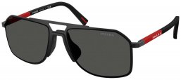 Gafas de Sol - Prada Linea Rossa - SPS B51S - 1BO06F  MATTE BLACK // DARK GREY