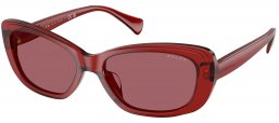Gafas de Sol - RALPH Ralph Lauren - RA5322U - 621069  SHINY TRANSPARENT RED BORDEAUX // BORDEAUX