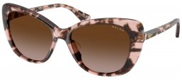Gafas de Sol - RALPH Ralph Lauren - RA5329U - 605813  SHINY HAVANA PINK // BROWN GRADIENT