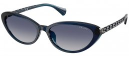 Gafas de Sol - RALPH Ralph Lauren - RA5338U - 62854L  TRANSPARENT DARK BLUE // BLUE GRADIENT