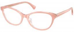 Monturas - RALPH Ralph Lauren - RA7186U - 6296 TRANSPARENT PEACH