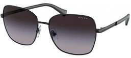 Sunglasses - RALPH Ralph Lauren - RA4141 - 90038G  SHINY BLACK // GREY GRADIENT