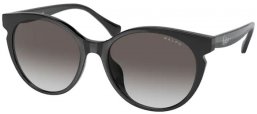 Sunglasses - RALPH Ralph Lauren - RA5285U - 50018G SHINY BLACK // GREY GRADIENT