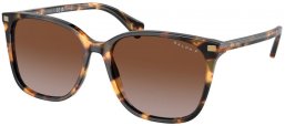 Sunglasses - RALPH Ralph Lauren - RA5293 VVCV - 6148T5  SHINY HAVANA YELLOW // BROWN GRADIENT POLARIZED