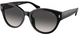 Sunglasses - RALPH Ralph Lauren - RA5302U - 50018G  SHINY BLACK // GREY GRADIENT