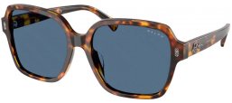 Lunettes de soleil - RALPH Ralph Lauren - RA5304U - 513480  SHINY HAVANA // DARK BLUE