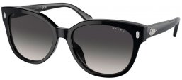 Sunglasses - RALPH Ralph Lauren - RA5305U - 50018G  SHINY BLACK // GREY GRADIENT