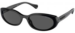 Sunglasses - RALPH Ralph Lauren - RA5306U - 500187  SHINY BLACK // DARK GREY