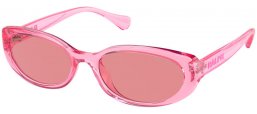 Gafas de Sol - RALPH Ralph Lauren - RA5306U - 612284  SHINY TRANSPARENT PINK // PINK