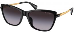 Sunglasses - RALPH Ralph Lauren - RA5308U - 50018G  SHINY BLACK // GREY GRADIENT