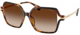 Lunettes de soleil - RALPH Ralph Lauren - RA5319U - 500313  SHINY DARK HAVANA // BROWN GRADIENT