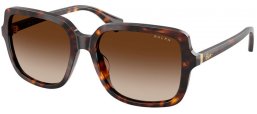 Lunettes de soleil - RALPH Ralph Lauren - RA5333U - 500313  SHINY DARK HAVANA // BROWN GRADIENT