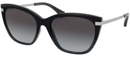 Sunglasses - RALPH Ralph Lauren - RA5267 - 58418G BLACK GLITTER GRADIENT // GREY GRADIENT