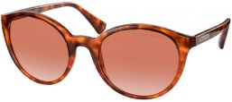 Sunglasses - RALPH Ralph Lauren - RA5273 - 588513 SHINY SPONGED BROWN HAVANA // BROWN GRADIENT PINK