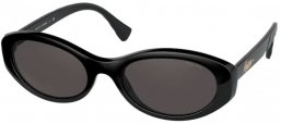 Sunglasses - RALPH Ralph Lauren - RA5278 - 500187 SHINY BLACK // DARK GREY